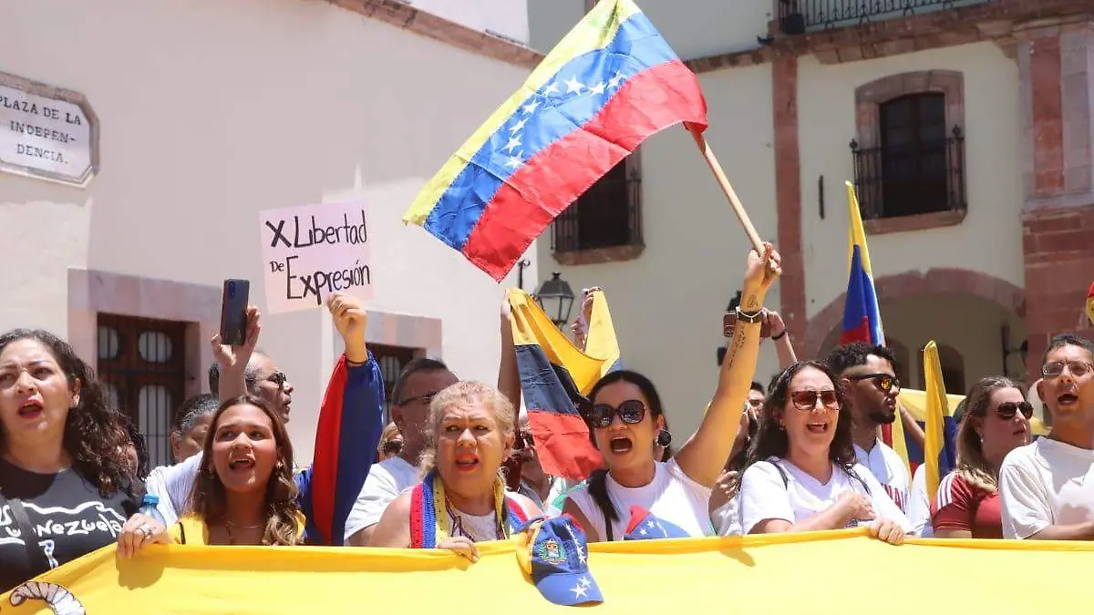 Protesta venezolanos 1